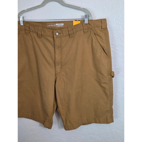 Carhartt Men's Rugged Flex Canvas Utility Work Shorts Gorpcore 44 x 11- NEW - Picture 4 of 9